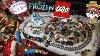 Huge Lego City Tour Christmas Santa Claus Disney Frozen Epic Fun Winter Village Display