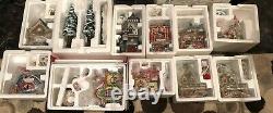 Huge Lot of Department 56 North Pole Village buildings and accessories