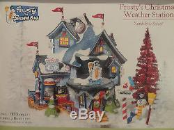 IDEO! Dept 56 56787 Frosty Snowman Weather Station Christmas North Pole Village