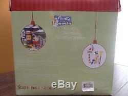 IDEO! Dept 56 56787 Frosty Snowman Weather Station Christmas North Pole Village