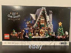 LEGO 10275 Winter Village Elf Club House Christmas Holiday North Pole NEW SEALED