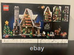 LEGO 10275 Winter Village Elf Club House Christmas Holiday North Pole NEW SEALED