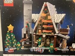 LEGO 10275 Winter Village Elf Club House Christmas Holiday North Pole NEW SEALED