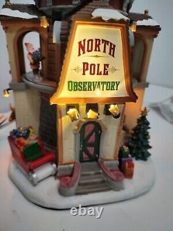 LEMAX Christmas Village North Pole OBSERVATORY LIGHT MOTION SOUND New Box