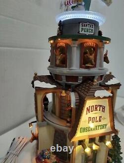 LEMAX Christmas Village North Pole OBSERVATORY LIGHT MOTION SOUND New Box