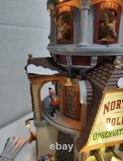 LEMAX Christmas Village North Pole OBSERVATORY LIGHT MOTION SOUND New Box