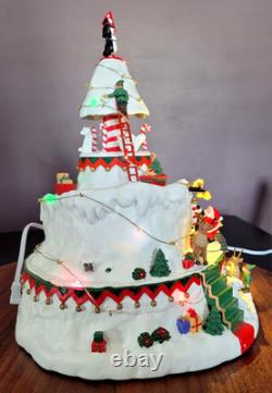 LEMAX North Pole Tower Christmas Village Sights & Sounds RETIRED Excellent