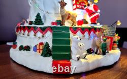 LEMAX North Pole Tower Christmas Village Sights & Sounds RETIRED Excellent