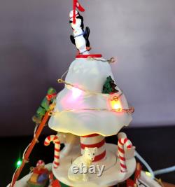 LEMAX North Pole Tower Christmas Village Sights & Sounds RETIRED Excellent