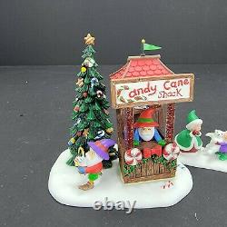 LOT of 5 Department 56 North Pole Series Village Figurines collection READ