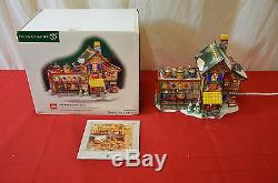 Lego Building Creation Station Department 56 North Pole Village in Box #1414