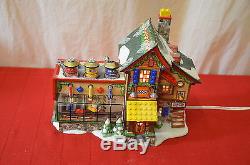 Lego Building Creation Station Department 56 North Pole Village in Box #1414