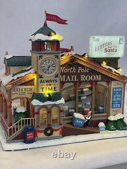 Lemax 2021 North Pole Mail Room Christmas Village Animated and Musical