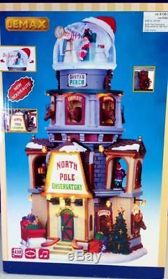 Lemax Christmas NORTH POLE OBSERVATORY #65132 NRFB 2016 Sights & Sounds Village