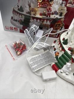 Lemax Christmas North Pole Tower Sights & Sounds 84348 2018 Tested Working