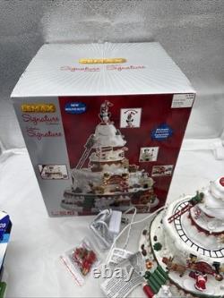Lemax Christmas North Pole Tower Sights & Sounds 84348 2018 Tested Working
