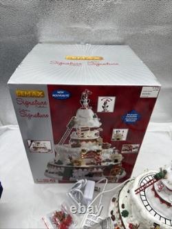 Lemax Christmas North Pole Tower Sights & Sounds 84348 2018 Tested Working
