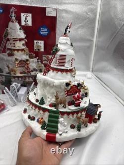 Lemax Christmas North Pole Tower Sights & Sounds 84348 2018 Tested Working