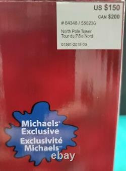 Lemax Christmas North Pole Tower Sights & Sounds SKU 84348 EX 2018