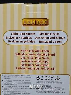 Lemax North Pole Mail Room Christmas Village SKU 15733 Brand New 2021