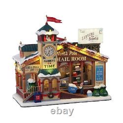 Lemax North Pole Mail Room, with 4.5V Adaptor #15733