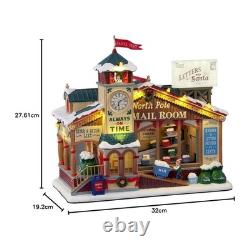 Lemax North Pole Mail Room with 4.5V Adaptor 15733