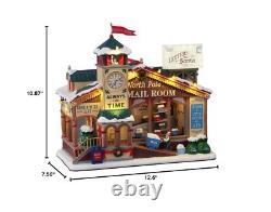 Lemax North Pole Mail Room, with 4.5V Adaptor #15733