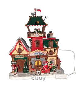 Lemax Santa's Wonderland Village NORTH POLE CONTROL TOWER With Adapter #25864