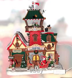 Lemax Santa's Wonderland Village NORTH POLE CONTROL TOWER With Adapter #25864