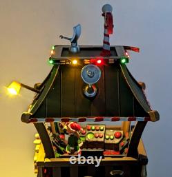 Lemax Santa's Wonderland Village NORTH POLE CONTROL TOWER With Adapter #25864