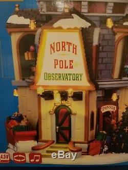 Lemax Village Collection North Pole Observatory with Adaptor # 65132