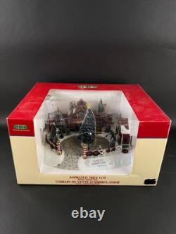Lemax Village Collection North Pole Tree Lot 26271 Animated 2002 New