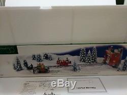 Loading The Sleigh Dept. 56 North Pole Village #52732 New IN BOX