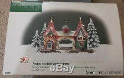 Lot Of 9 Dept 56 Heritage Village North Pole Collection New Mint Cond