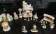 Lot Of Vtg 1991 Mercuries North Pole Ceramic Village 18 Pieces
