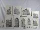 Lot Of 13 Dept 56 Heritage Village Collection North Pole Illuminated Buildings