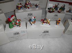 Lot of 13 Dept 56 Retired Accessories North Pole Heritage Village Collection