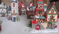 Lot of 29 Heritage Village Collection North Pole Series START A TRADITION