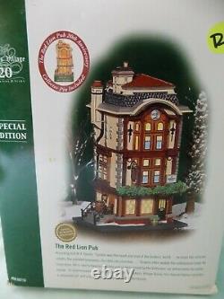 Lot of 5 Department 56 Christmas Dicken's Village & North Pole House Pub Naval