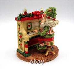Lot of 7 Vintage ENESCO NORTH POLE VILLAGE Elves Santa's Workshop & BOXES 1986