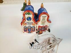 Lot of Dept 56 Collectible Buildings, North Pole Village