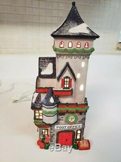 Lot of Dept 56 Collectible Buildings, North Pole Village