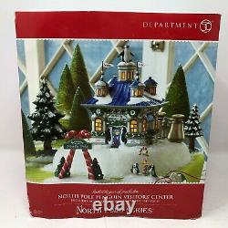 MINT Dept 56 North Pole Penguin Visitors' Center Snow Village 805547 RETIRED