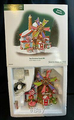 Mib Dept 56 Christmas Candy MILL Village North Pole Series 56.56762 Lights