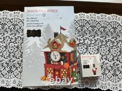 NEW DEPT 56 NORTH POLE'far schwarz toy emporium' + ready for duty Retired