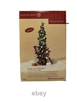 NEW Department 56 KRINGLE STREET TOWN TREE #56.56847 North Pole Series