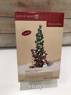 NEW Department 56 KRINGLE STREET TOWN TREE #56.56847 North Pole Series