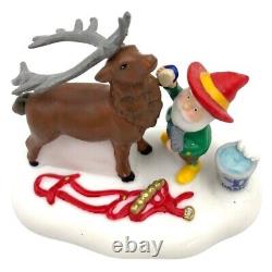 NEW! Department 56 North Pole Series Dasher Reindeer Figurine #807237