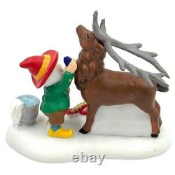 NEW! Department 56 North Pole Series Dasher Reindeer Figurine #807237