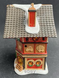 NEW Department 56 North Pole Series Santa' Finest Wooden Toy Shop Lights Up RET